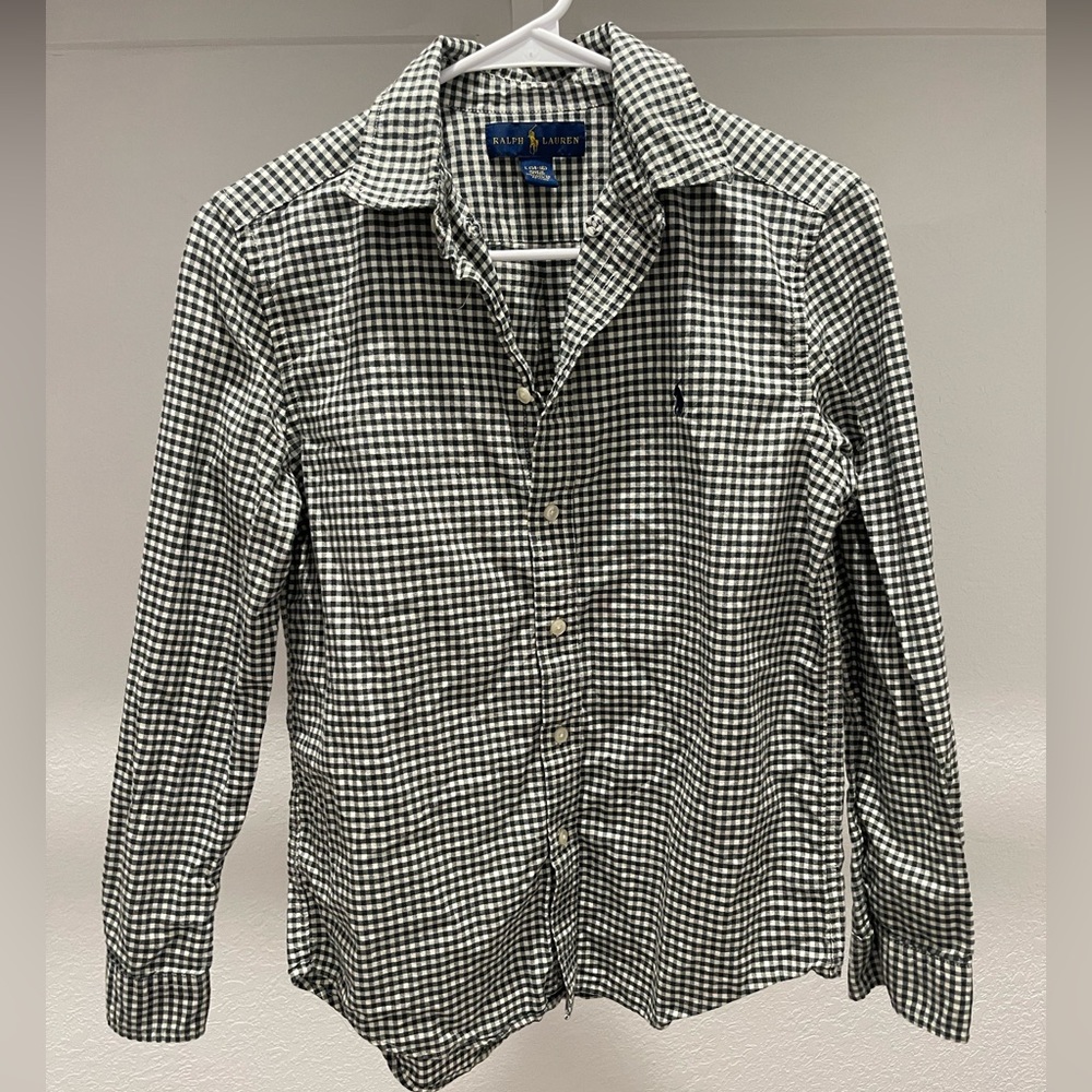 Ralph Lauren Button Down Shirt Boys Size 16